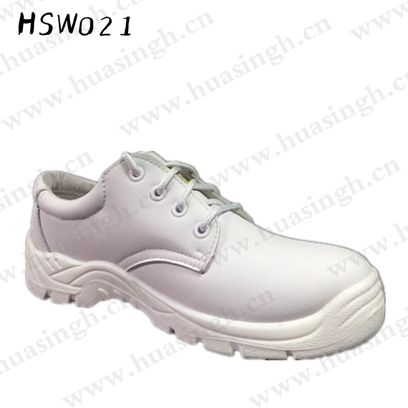 TX, противогрибковая кожаная обувь на шнуровке, белая защитная обувь, медицинская гигиеническая полевая противоскользящая Рабочая обувь с полиуретановой подошвой HSW021