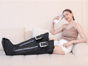 <b>Air</b> Compression Leg Massager Sequential Pressure Therapy <b>Boots</b> Muscle Recovery Rehabilitation Equipment - Product Image 2