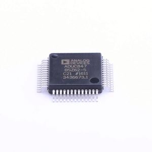 MCU 8-bit 8052 CISC 62KB Flash 3.3V/5V 52-<b>Pin</b> MQFP Tray ADuC847BSZ62-5 - Product Image 1