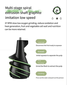 Máy ép nước đậu nành nhỏ Máy ép trái cây đa chức năng gia đình Máy ép trái cây tiện lợi Máy ép trái cây tách cặn - Product Image 4