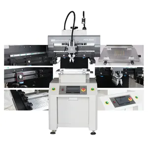 新型易操作模板印刷机/丝网印刷机SMT半自动印刷电路板焊膏模板印刷机