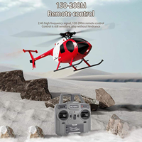 Hélicoptère électrique RC ERA 1/28 C189, moteur double brushless, simulation, 6 canaux, gyroscope 6 axes, prêt à rouler, en plastique