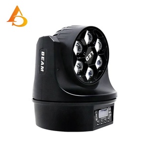 Iluminación de Escenario Personalizada, Cabeza Móvil Tipo Ojo de Abeja, Disco Dj Rgbw, 6 Piezas, Luz Móvil de 10w - Product Image 2