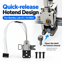 Bloc chauffant composite en pierre à faible conductivité thermique 380°C pour imprimante 3D, unité Hotend pour Bambu Lab A1/A1 Mini - Vente en gros