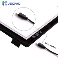 A4 led light Tablet pad juegos de diamantes alimentados por batería más nuevo A4 led light pad tracing Board