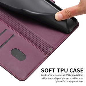 Étui de téléphone portable en cuir PU avec design chat, porte-cartes, support et protection pour Infinix Note 60 Pro - Product Image 3