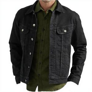 Chaqueta de Motociclista para Hombre, Estilo Vaquero, Camuflaje, Formal, de Alta Calidad, Transpirable, Ajuste Holgado, Poliéster/Algodón - Product Image 4