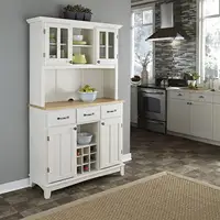 Armoire de rangement en bois moderne pour salle à manger, garde-manger de cuisine, armoire de cuisine avec portes et étagères