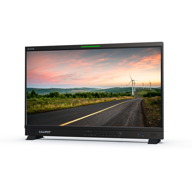 LILLIPUT 28" 4K 12G SDI Studio Production & Broadcast Monitor With Waveform Color Calibration Peaking and Video Camera Functions