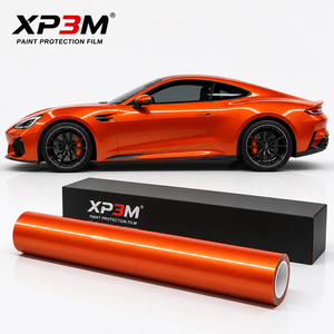 ฟิล์มใสกันรอยรถยนต์ XP3M สีส้มลาวา B OEM เคลือบเงา TPU ความหนา 7.5 มิล ซ่อมแซมตัวเองได้ ป้องกันรอยขีดข่วน ป้องกันสีเหลือง ช่องระบายอากาศ - Product Image 2
