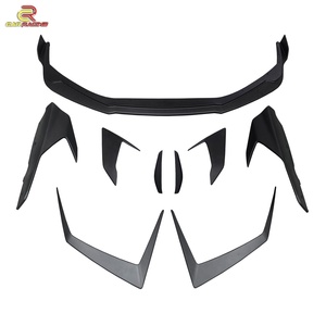 Kit carrosserie de haute qualité style Vorstein en fibre de carbone sèche pour Lamborghini Huracan STO, avec lèvre avant et jupes latérales - Product Image 1