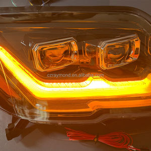 Interruptor de Faros Delanteros LED Izquierdo y Derecho Raymond Modify, Luz Blanca y Amarilla para Toyota 4Runner 2003 2004 2005 81130-35441 81170-35421 - Product Image 4
