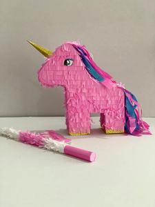 Pinata วันเกิดสำหรับเด็ก,ยูนิคอร์นเด็กปาร์ตี้ขายส่งของเล่นที่กำหนดเองผลิตอุปกรณ์โรงงาน