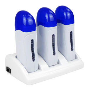 Réchauffeur de <span class=keywords><strong>cire</strong></span> à boule à trois rouleaux pour l'<span class=keywords><strong>épilation</strong></span> Beauté et soins personnels Produit de chauffage de <span class=keywords><strong>cire</strong></span> à rouler en plastique - Product Image 6