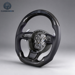 Volante Deportivo Personalizado de Fibra de Carbono de 4 Radios con Empuñadura de 40 mm para Audi A3/A4/A5/A6/S3/S4/S5/RS3-RS6/RS7 2013-2025 - Product Image 2