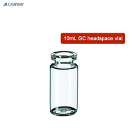 AIJIREN 6mL Verre Clair Chromatographie Flacon à sertir Gris Septa 20mm Aluminium Cap Crimp Headspace Flacon en verre 10ml Prix