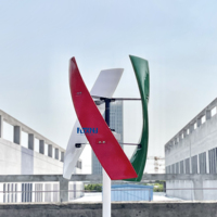 Générateur d'éoliennes 6Kw 96V 120V à axe vertical, haute efficacité, 2000W 2Kw 3Kw 5Kw 5000w, éolienne avec onduleur connecté au réseau