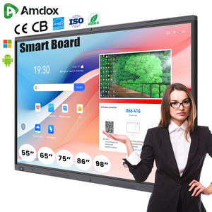 Amdox Education Interact Board Android Interactive Flat Panel Whiteboard Smart Board Teaching Interactive Board Project Bidding - Product Image 1