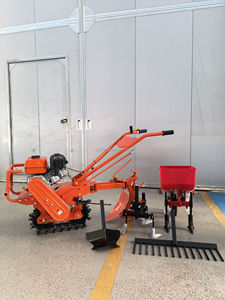 Mini-cultivateur multifonctionnel, motoculteur à chaîne, machine de culture compacte - Product Image 3