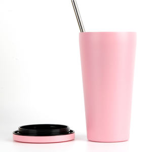 Металлическая кружка с двойными стенками и логотипом - Product Image 4