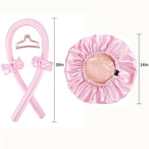 Eye 4Pcs Case Rollers Styling Tool Heatless Curler Silk Pillow <b>Sleep</b> <b>Mask</b> Set for Hair and Skin - Product Image 2