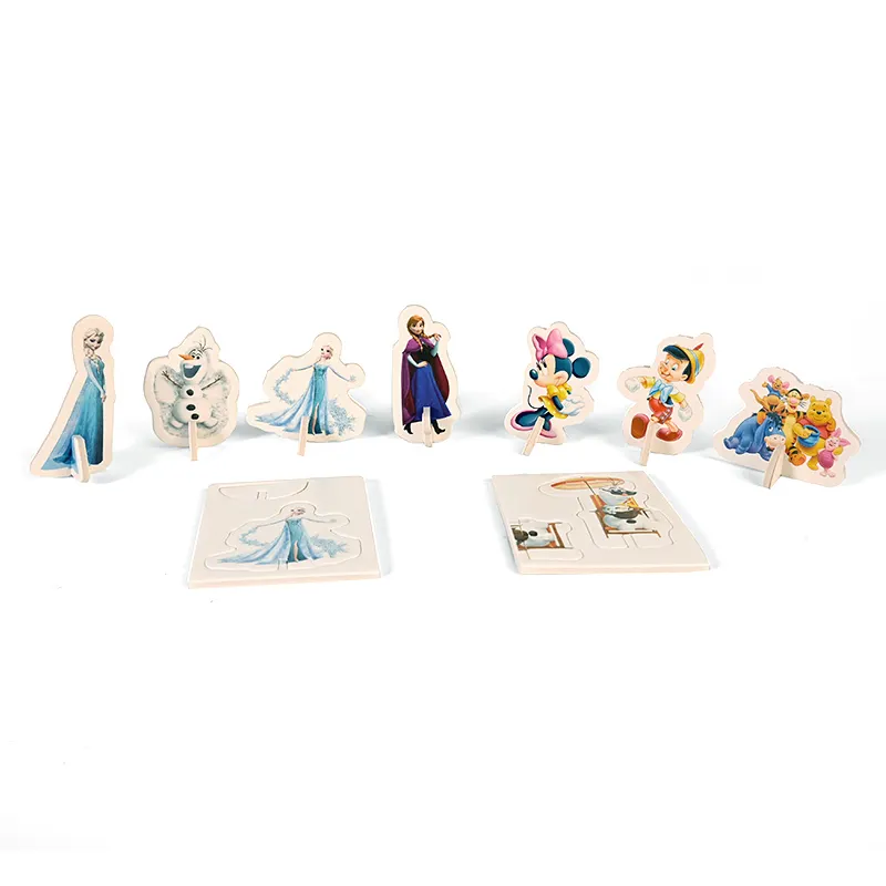 Mainan Puzzle Tazos 3D Budaya Istimewa, Mainan Anak-anak, Teka-teki Yang Disesuaikan untuk Mainan