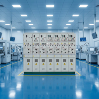 Solution industrielle métallique intérieure personnalisée 12 kV 630 A remplie de SF6, triphasée, IP67, poste de transformation secondaire modulaire extensible compact