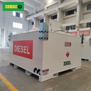 Toptan yeni tasarım karbon çelik Ibc tankı dizel yakıt küp tankı