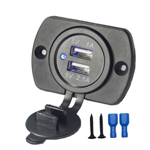 12v/24v 2.1A 1A sortie étanche double USB changeur accessoire <span class=keywords><strong>prise</strong></span> de courant 24 <span class=keywords><strong>volts</strong></span> chargeur de <span class=keywords><strong>voiture</strong></span> - Product Image 2