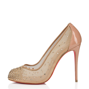 Women <b>Split</b> Toe Rhinestone Mesh Shoes <b>High</b> Thin Heels Diamonds Sandals <b>Dress</b> Wide Feet Large Size 44 Pumps - Product Image 6