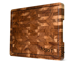 Thêm lớn cuối Hạt Walnut gỗ thớt với xử lý cho nhà bếp sử dụng trên thực phẩm rau pho mát cắt khối - Product Image 4