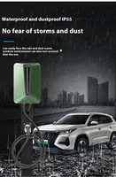 Nouveau boîtier de boîtier en plastique EV OEM 7kw 11kw 22kw Stations de charge murales Nouveau boîtier de chargeur EV OEM pour chargeur EV
