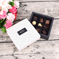 Boîtes à tiroirs carrées en carton rigide de haute qualité, faites à la main, pour savon au chocolat à 9 grains, bijoux, cadeaux et cadres photo, pour bougies