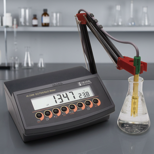 pH-mètre de laboratoire Hana Italy Hi2216 avec plage de mesure 0-16.00, précision 0.01, sonde séparée pour analyse de l'eau - Product Image 3
