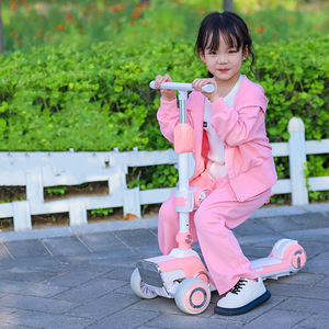 Scooter Eléctrico Recargable para Niños, con Asiento y Luces, para Niños y Niñas, Venta al Por Mayor Directa de Fábrica - Product Image 4