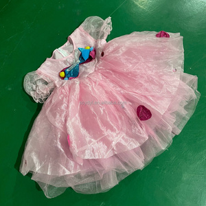 C06 <span class=keywords><strong>segunda</strong></span> <span class=keywords><strong>mano</strong></span> Thrift niños princesa vestido de fiesta lindo de alta calidad precio barato suministro directo de fábrica ropa usada niños - Product Image 1