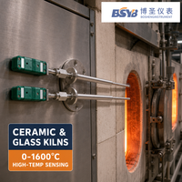 Four dentaire à zircone avec thermocouple de classe S et tube en alumine 0-1600°C – Vente en gros directe usine