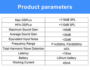 Aide auditive <span class=keywords><strong>rechargeable</strong></span> ITE à réduction de bruit avec grand écran pour personnes âgées, design écologique, <span class=keywords><strong>2</strong></span> canaux, <span class=keywords><strong>classe</strong></span> II - Product Image 6