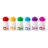 Superdots Nouveaux marqueurs de peinture à points, 6 couleurs, encre à base d'eau, sécurité, lavable, odeurs de fruits, peinture, marqueurs de bingo, stylos marqueurs