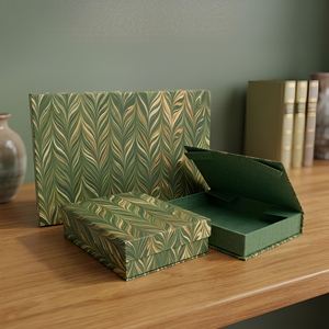 Caja de Regalo Plegable Rectangular de Papel de Arte, Caja Rígida de Alta Gama con Impresión a Cuatro Colores, Impresión Offset, para Regalos y Manualidades - Product Image 2