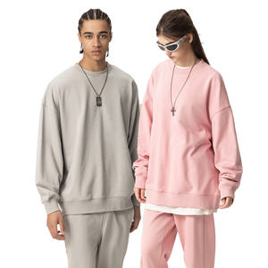 Sudadera Personalizada Unisex de Cuello Redondo, Lisa, con Bordado e Impresión de Logotipo, Sudadera de Alta Calidad de Mezcla de Poliéster y Algodón para Hombre - Product Image 1