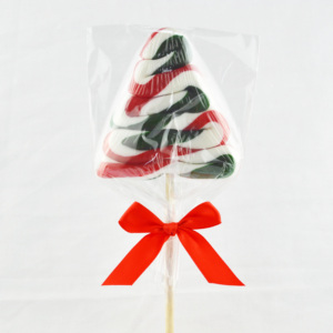 Wholesale Custom <strong>Sweets</strong> Individually <strong>Wrapped</strong> Candy Giant Lollipops Round Shape Christmas Tree Twist Lolly Pops Hard Candy - Product Image 3