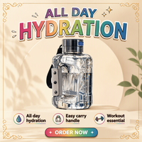 Bouteille d'eau hydrogénée portable de 1500 ml, générateur de tasses riches en hydrogène froid pour voiture, bureau, maison, alimentation USB