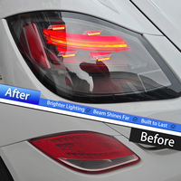 KGKB LED-Rückleuchten-Set für Porsche Cayman 987.2 2009-2012 Upgrade Hochwertige DRL Sequentielle Blinker Plug & Play