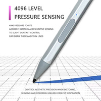 Stylet actif pour tablette Surface Pro8 Pro7 Pro6 Pro5 Pro4 Pro3 pour Microsoft Surface Go Book Laptop Studio Écran tactile