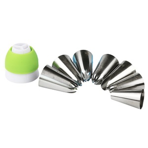 Piping Tips 304 Stainless Steel Seamless Round Reusable For Butter Piping <b>Cake</b> <b>Decorating</b> <b>Supplies</b> - Product Image 4