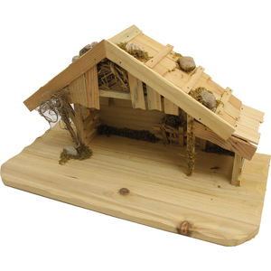 Pesebre Navideño Pequeño de Berna, 39x18.5x20.5cm, Figura y Juguete Navideño, ASIN B07PQGQF6M - Product Image 1