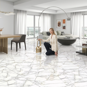 Albeta Aqua White Glossy Polished Glazed Porcelain Tiles 24x48inch Premium Floor Wall Tile Wholesale - Product Image 6