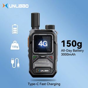 วิทยุสื่อสาร XUNLIBAO 4G LTE POC รุ่นมินิ ระยะไกลทั่วโลก ไม่มีค่าบริการรายเดือน GPS เป็นตัวเลือกเสริม ระยะไกลผ่านเครือข่าย  วิทยุสื่อสารสองทาง ใช้ซิมการ์ด - Product Image 1
