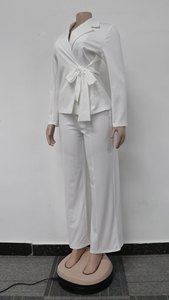 Completo Formale da <span class=keywords><strong>Ufficio</strong></span> <span class=keywords><strong>per</strong></span> <span class=keywords><strong>Donna</strong></span> Taglie Forti, Top in Tessuto Lavorato a Maglia - Product Image 3